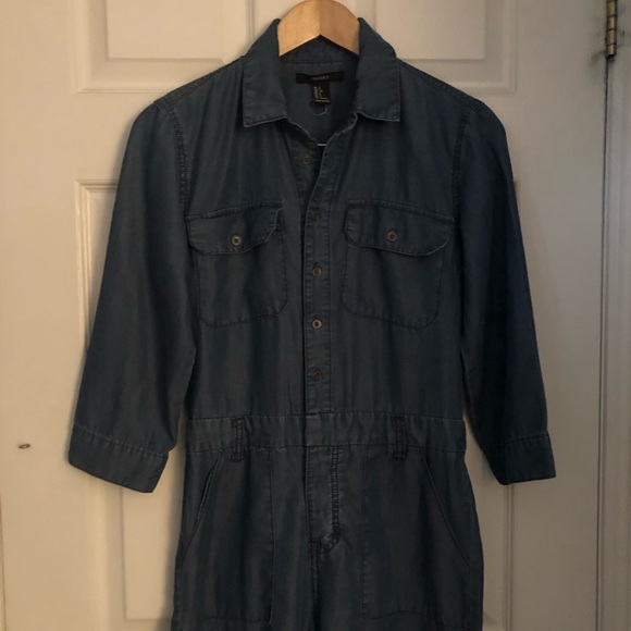 F21 light-weight denim washed jumpsuit - Picture 3 of 10